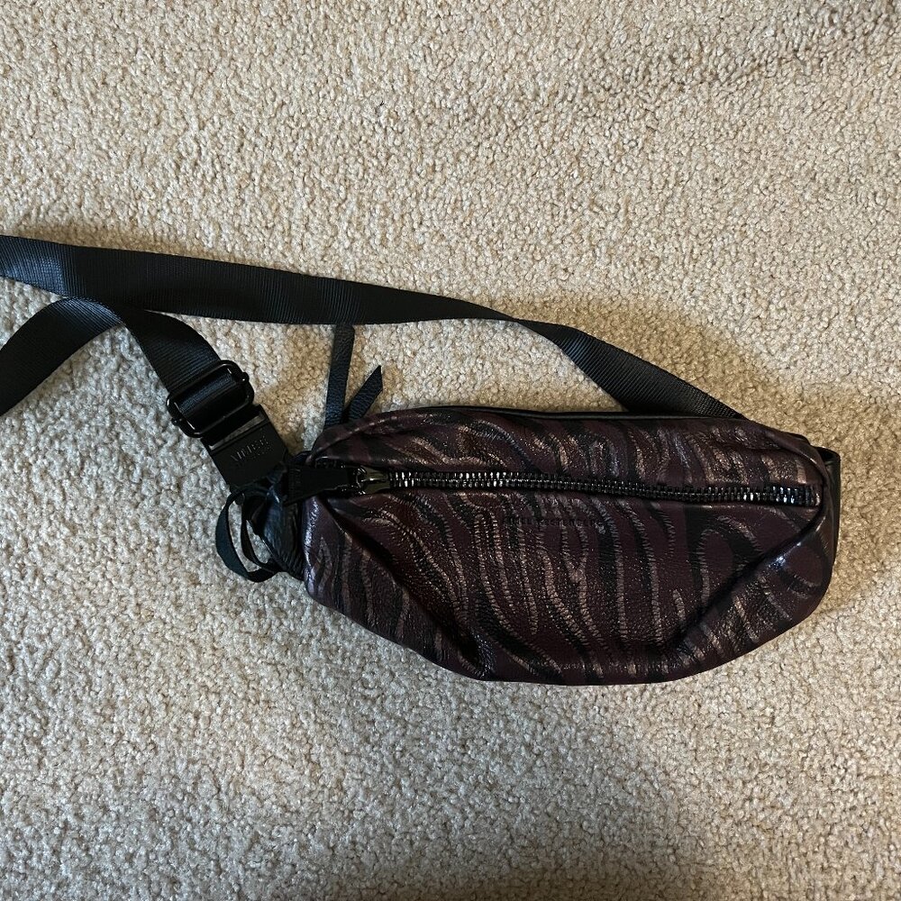 Aimee Kestenberg Milan Bum Bag, Merlot Zebra